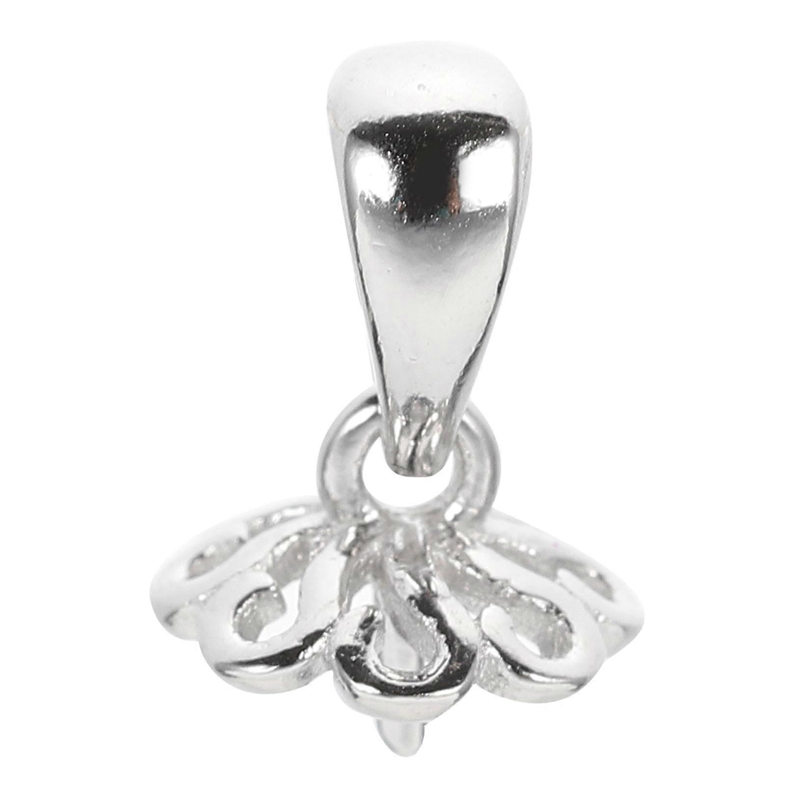 Pendant Connector for DIY Silver Link Buckle for Jewelry Reliable
