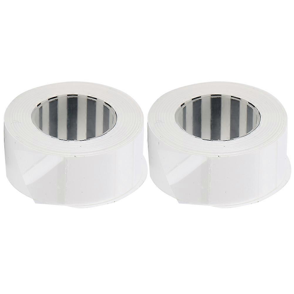 Lot de 2 rubans d'étiquettes thermiques pour étiqueteuse KINGJIM/TEPRA LR5C (EQT15W)