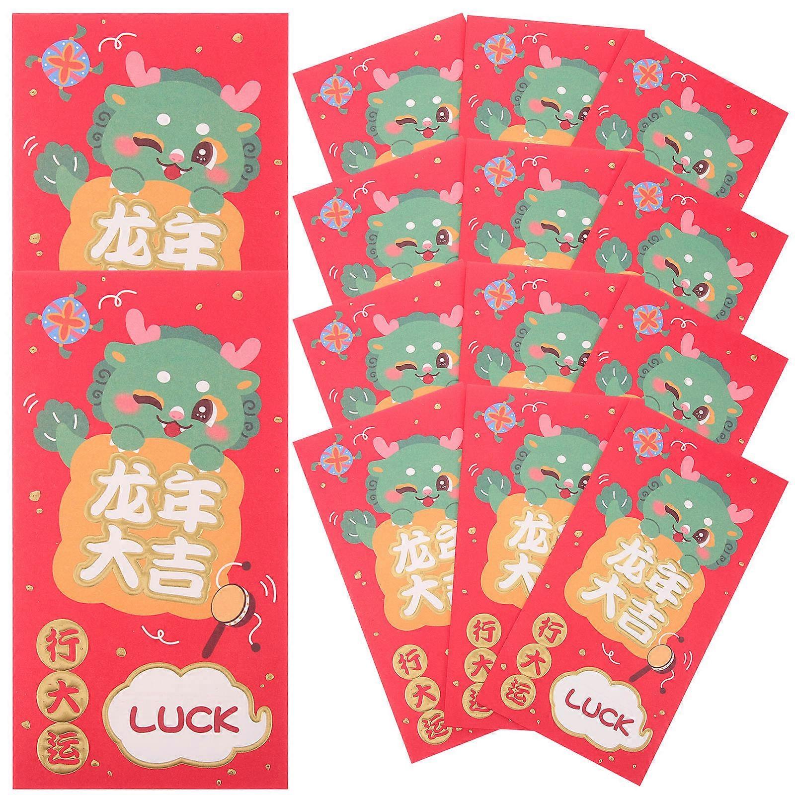 Red Envelope for The Year of Rabbit for Storage Use 20Pcs Pink Paper Packets