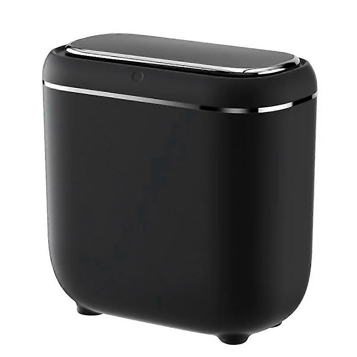 For 14l Automatic Sensor Trash Can Electric Touchless Smart Bin Kitchen Bathroom Waterproof Bucket