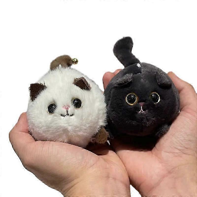 Plush Toy Wag The Tail Press The Meow Cat Doll Cute Plush Cat Doll Cat Pendant Pull A Drawstring Stuffed Cat With A Moving Tail