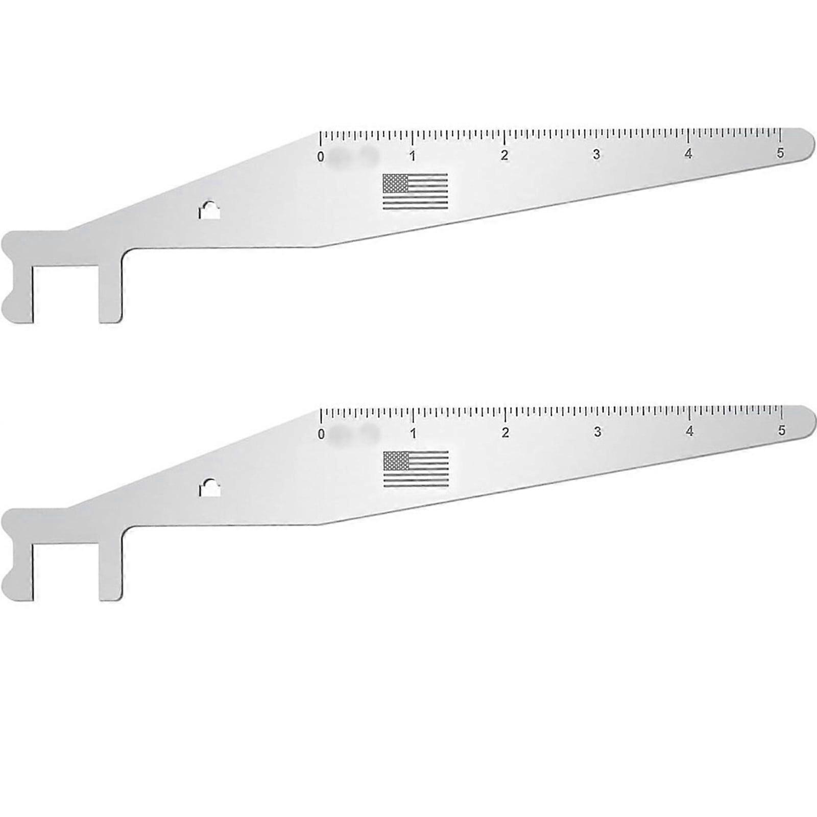 Xchenda New 2024 Tools for First Responders Spring Steel Multitools Multipurpose Leverage Tool Sturdy and Practical Tool 2 Pack(Silver,Black