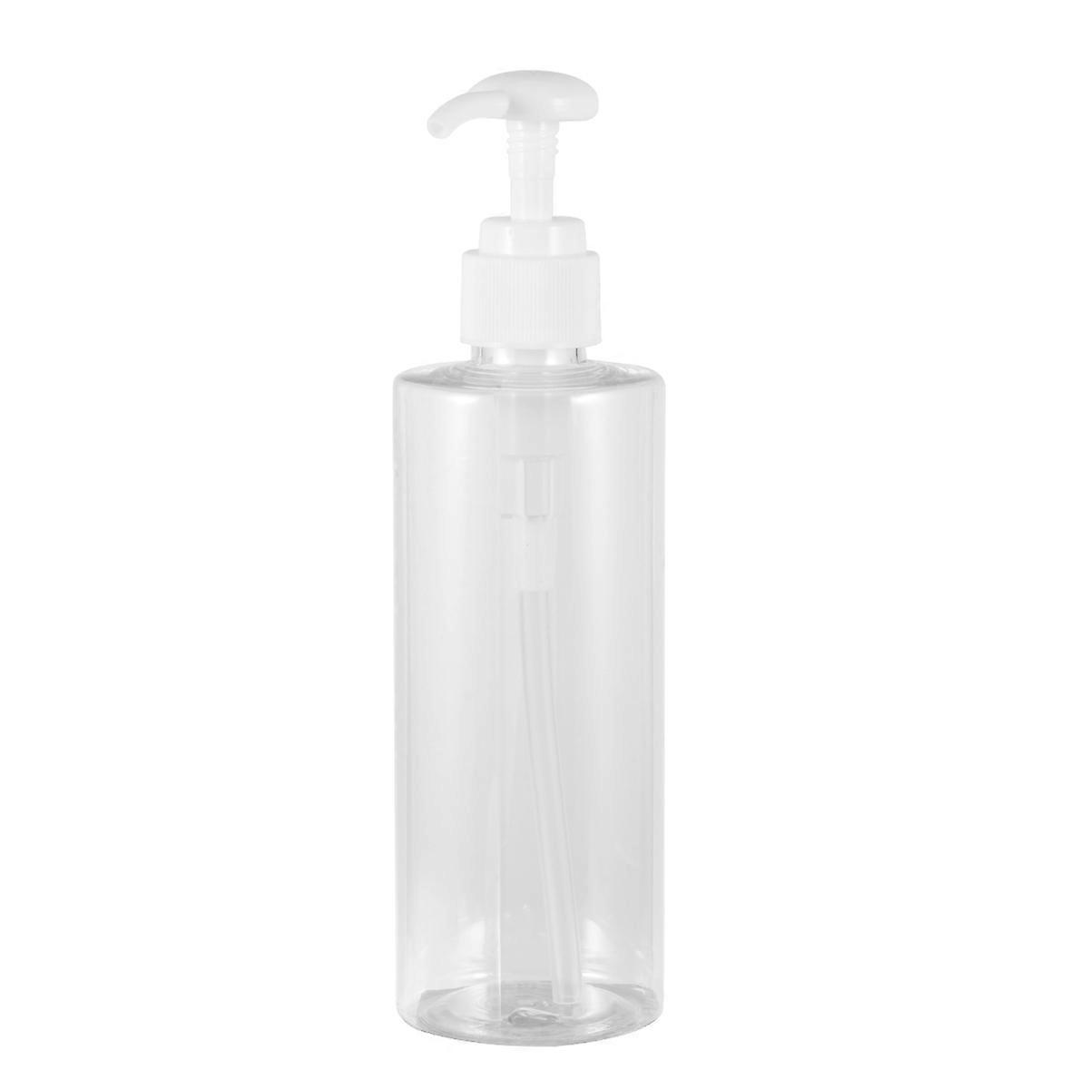 Empty Storage Bottle Practical Lotion Containers for Emulsion 10Pcs White