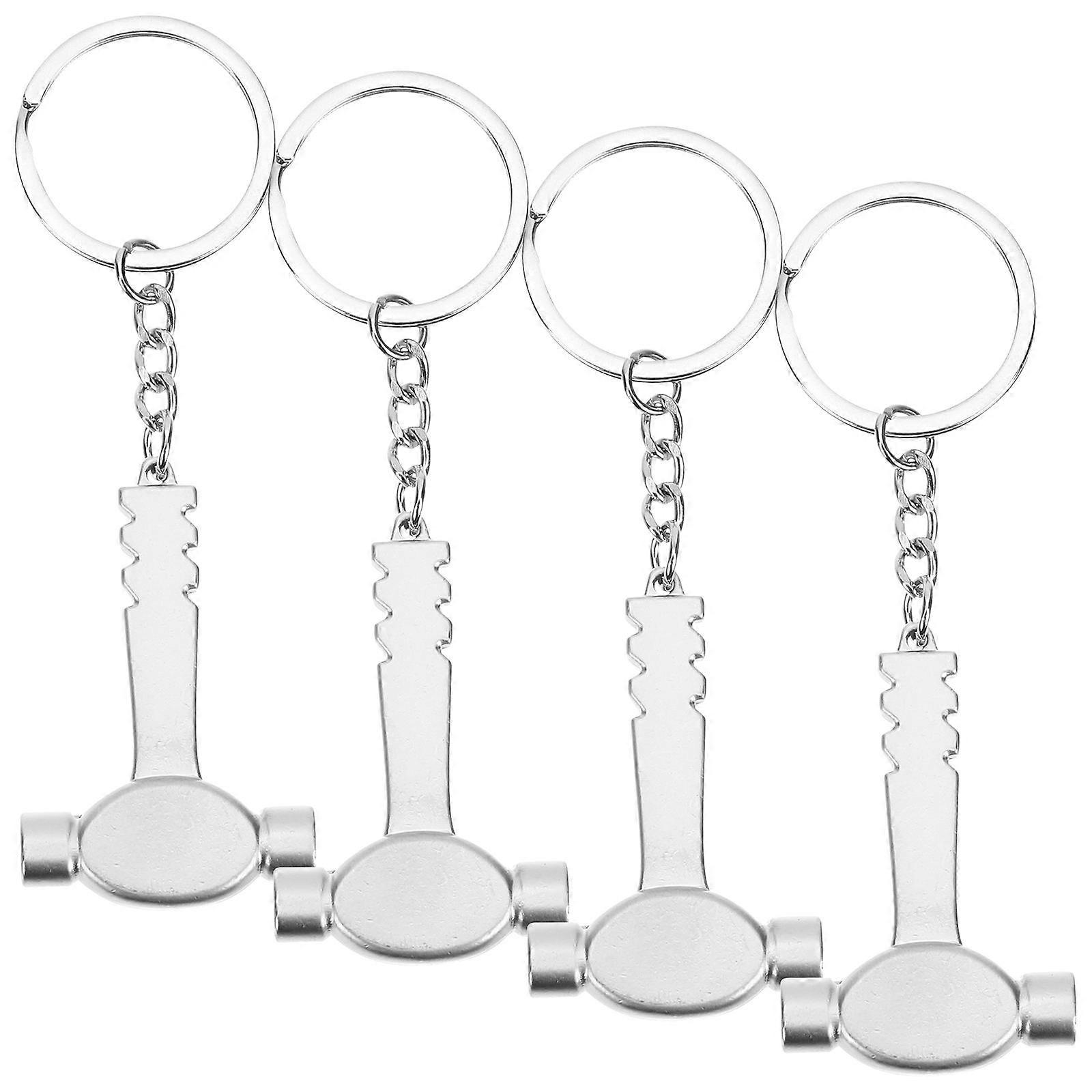 Hammer Keychain Key Hanging Decoration Set of 20Pcs for Home Use