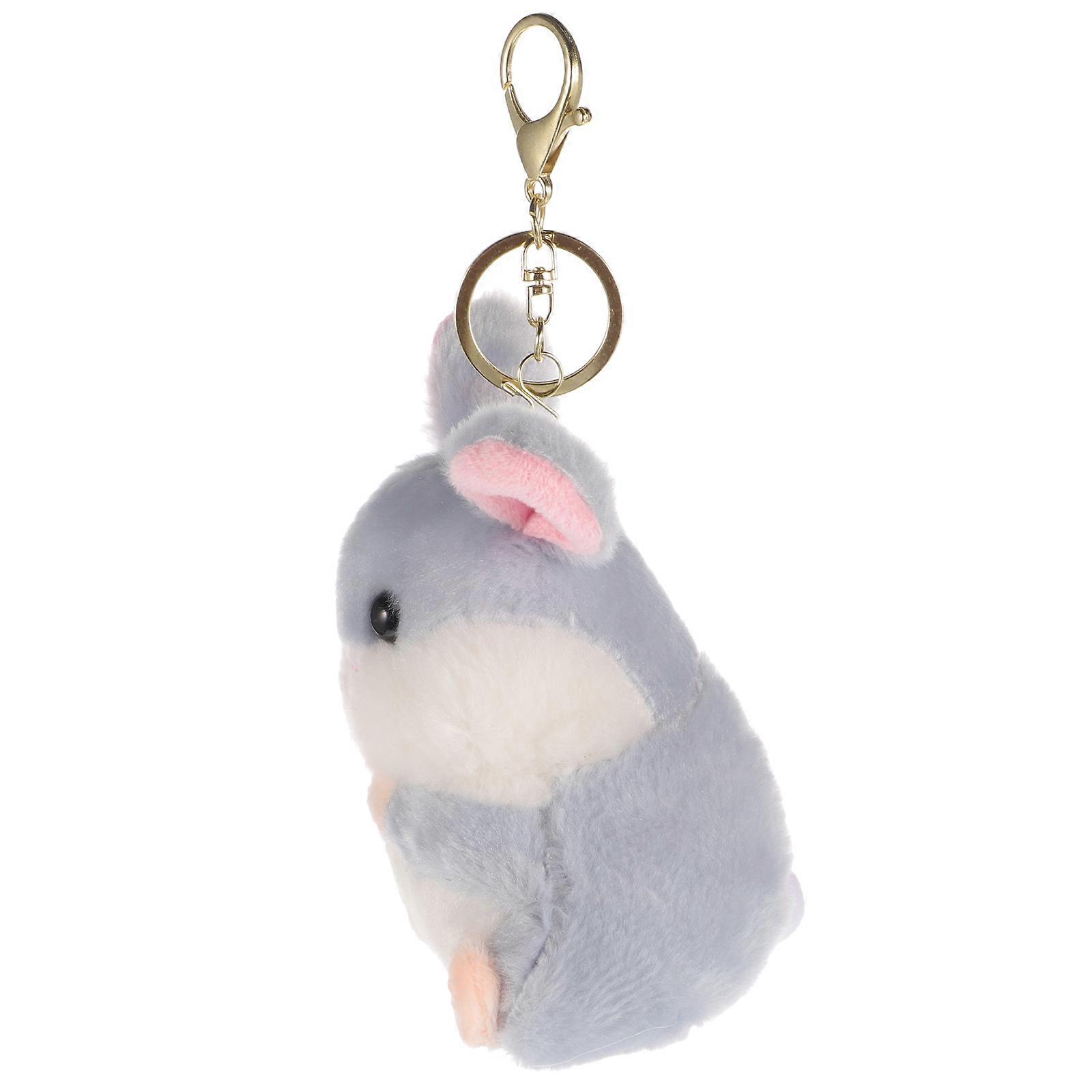 Soft Hamster Plush Keychain for Holding Key Use