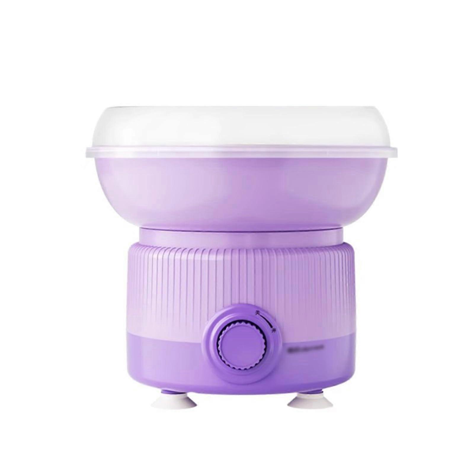 Cotton Candy Machine For Home Use Mini Full Auto Candy Maker Retro Vintage Purple