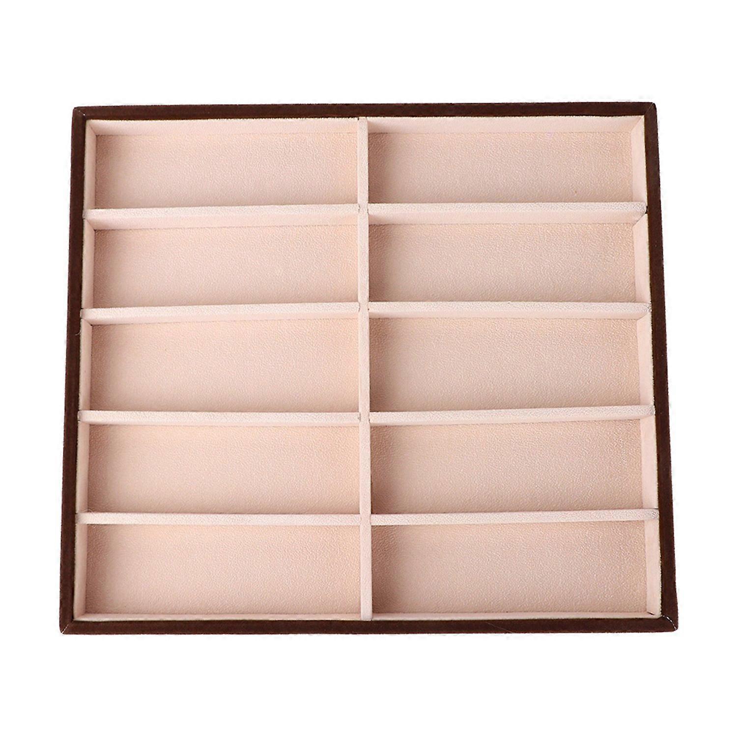 Features:
1. Quality MDF material makes it eco-friendly, lightweight and durable to use.
2. 10 grids