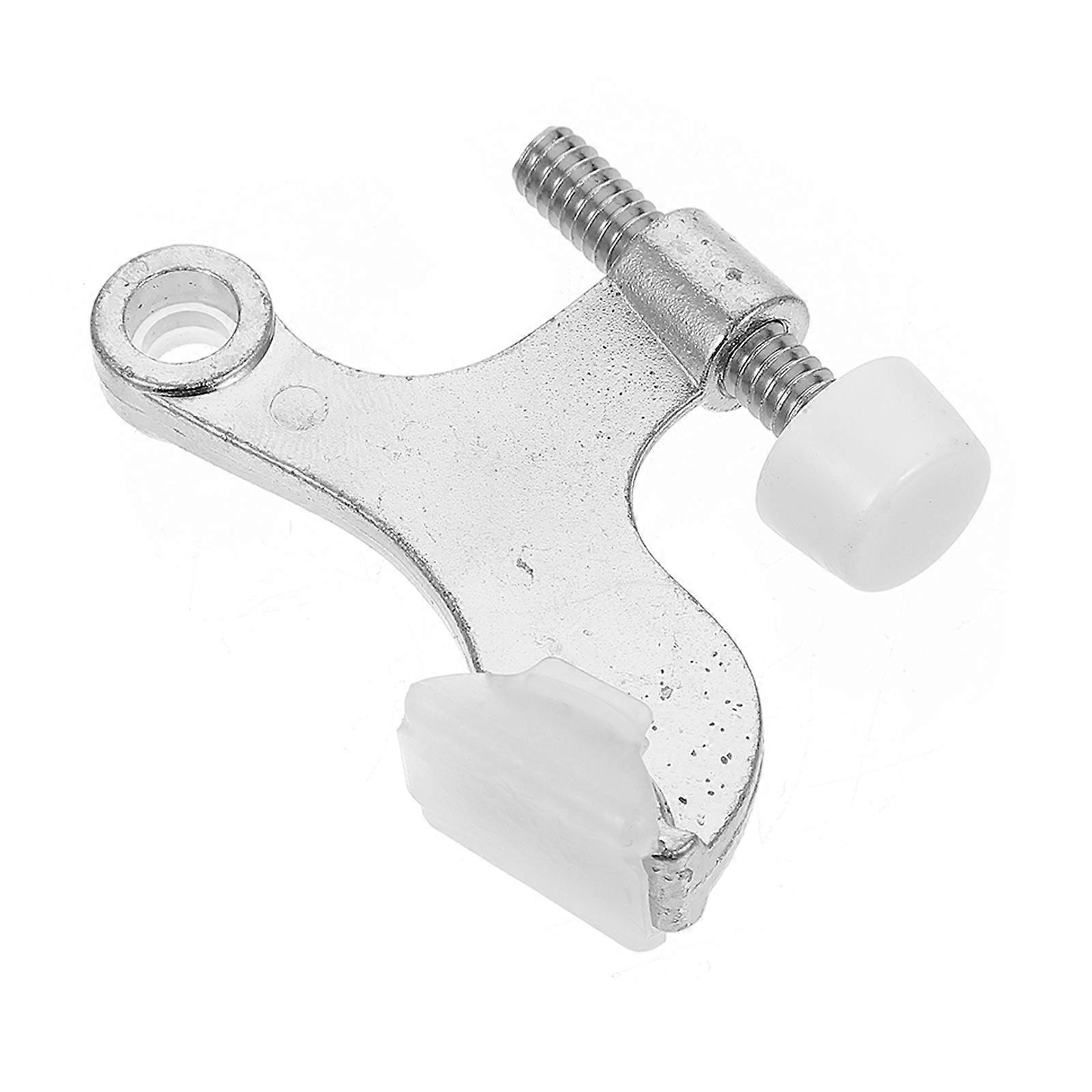 Anti-Collision Door Block Wall Protector Disperse Impact Silver 2.48X1.77X0.59in Triangular Base 1Pack