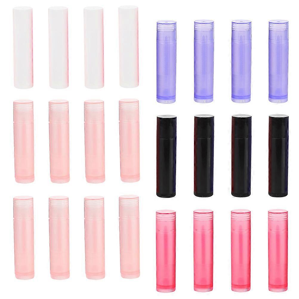 Portable Lip Balm Tube 120 Pcs Empty Lip Gloss Containers Perfect For Travel Assorted Color Compact Design For Women