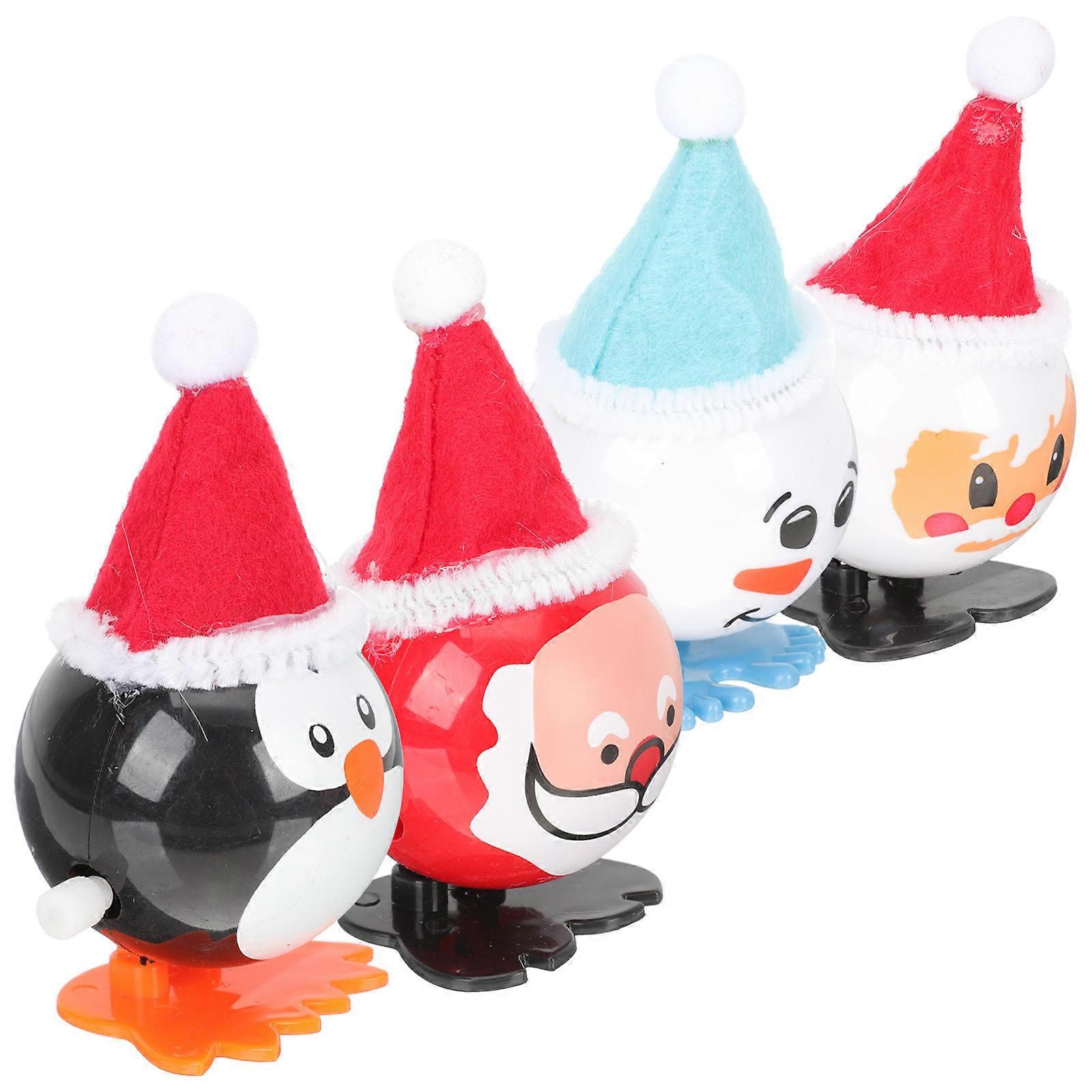 Kids Party Clockwork Toys 12 Pcs Creative Wind Up Toys Christmas Gift Assorted Color Perfect For Fun Activities
