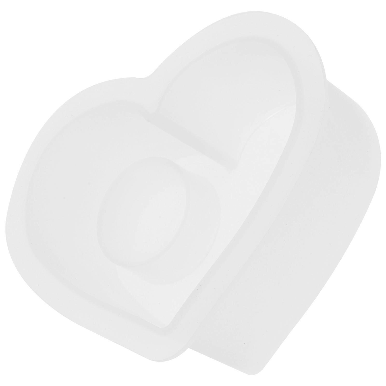 Silicone Mold For Candlestick 3Pcs Round Holder For DIY Candle Making Handicraft Enthusiasts Transparent Design