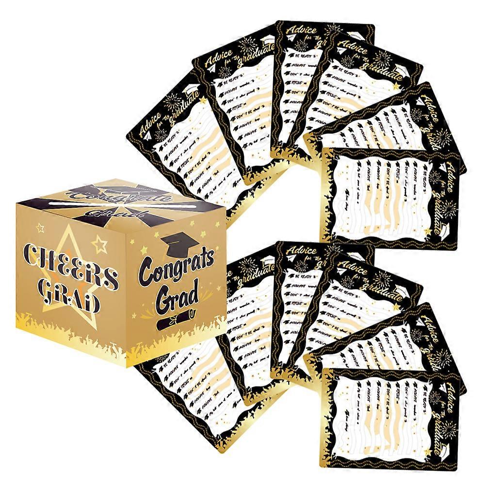 Graduation Greeting Cards Box for Party Use 1Set Paperboard Kit