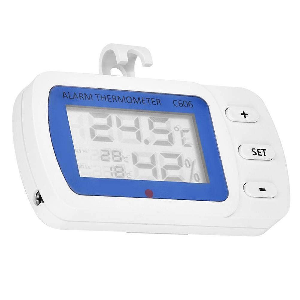 Thermometer Indoor and Outdoor Thermometer with High and Low Temperature Alarm 1Pcs