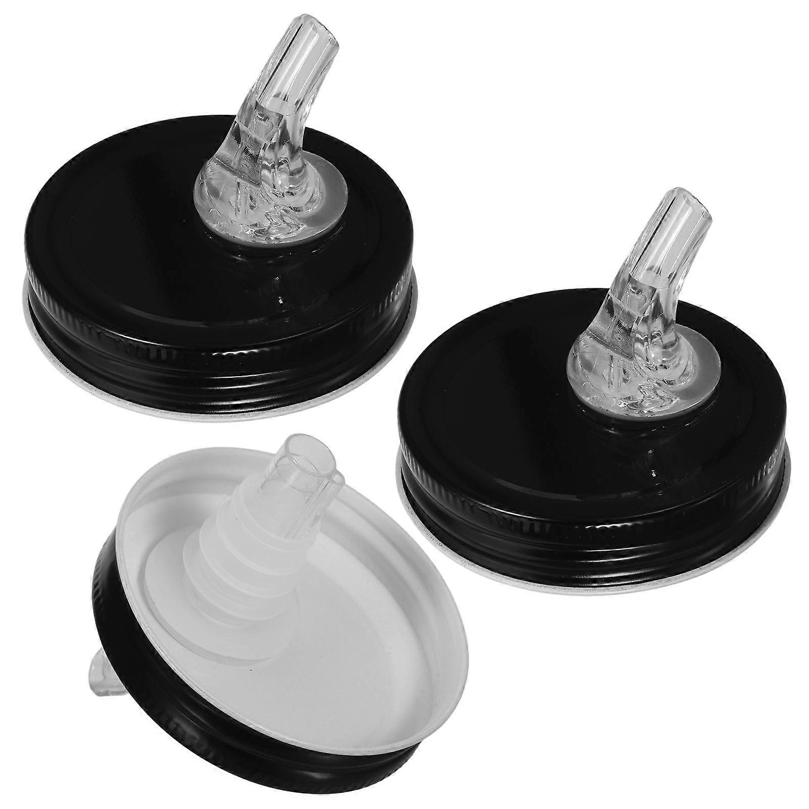 Multi-Purpose Mason Jar Pour Spout Covers For Soy Sauce Bottle Home Use Drip Prevention 12 Pcs