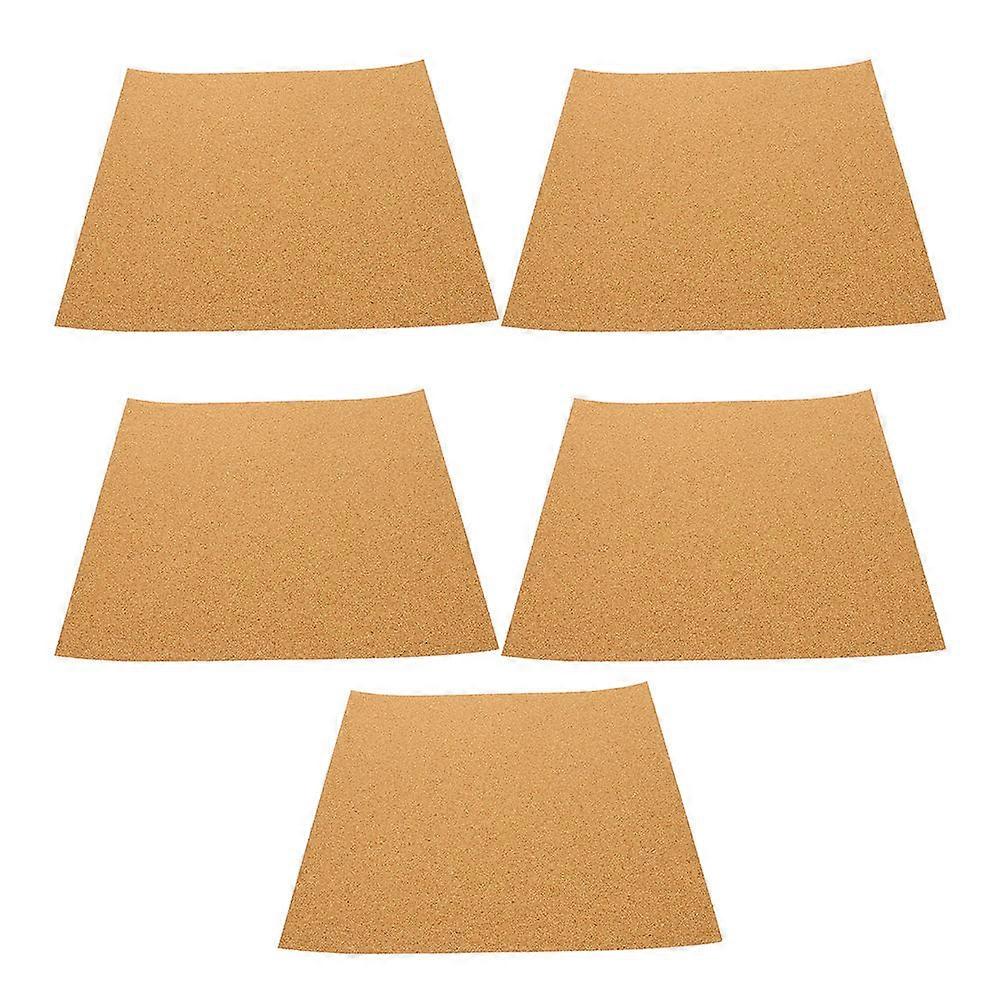 Office Bulletin Board Corkboard Wooden Message Pads for Decor 15Pcs
