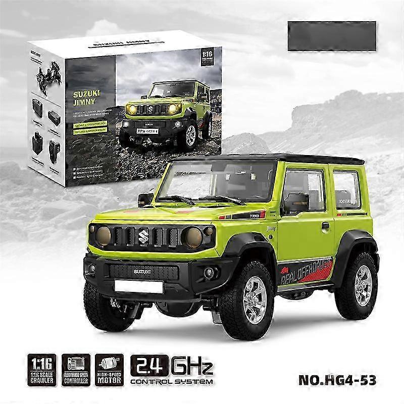 2025 HG4-53 1/16 RC Climbing Buggy w/Lighted Voice-Activated Smoke Machine RC Remote Control Car