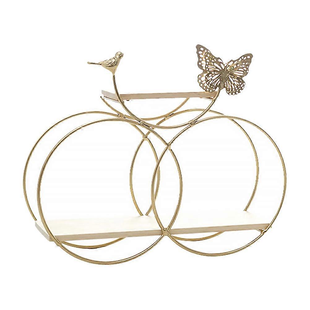 Simple Storage Rack for Wall Mounted Iron Art Decoration 1Set