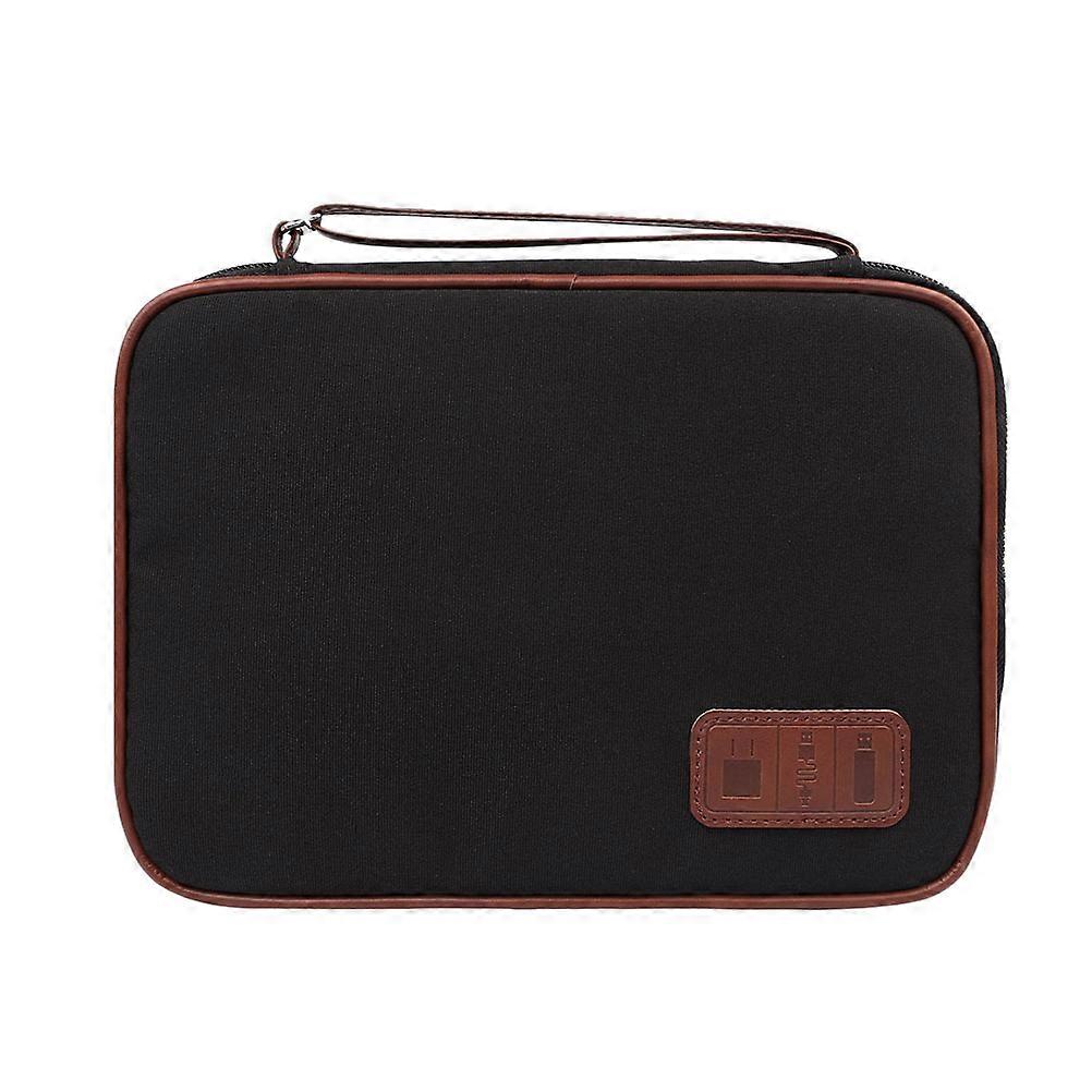 USB Multifunction Electronics Storage Bag Case for 2Pcs Cable Organizer