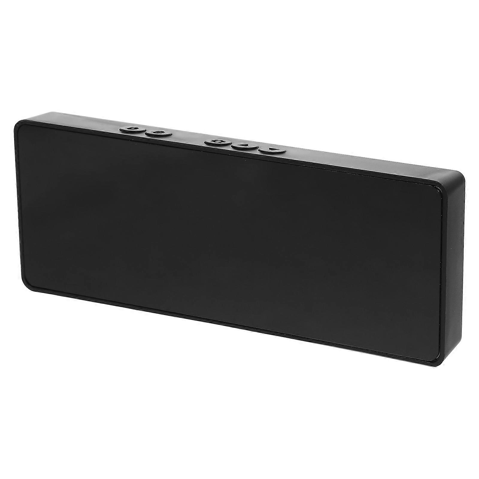 Alarm Clock Digital Clock Home Decor Silent Operation Two Alarm Settings Rectangular Shape 1Pack