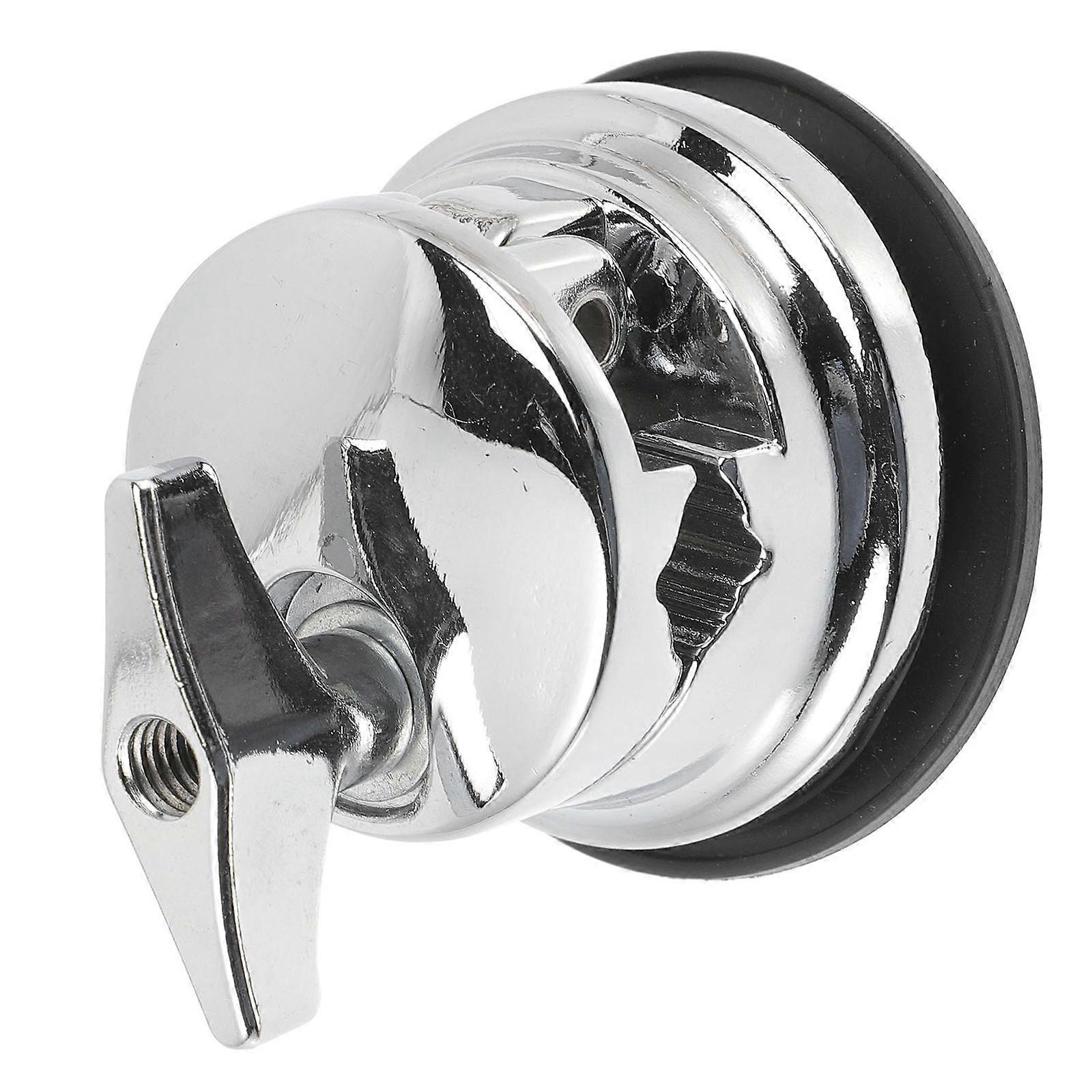 Percussion Bases Zinc Alloy Tom Leg Base Replacement 4Pcs Drum Supply Silver