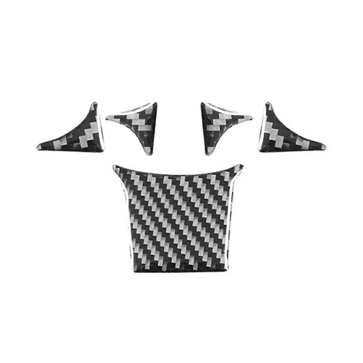 Car Steering Wheel Cover Trim Kit Sticker Interior Accessories