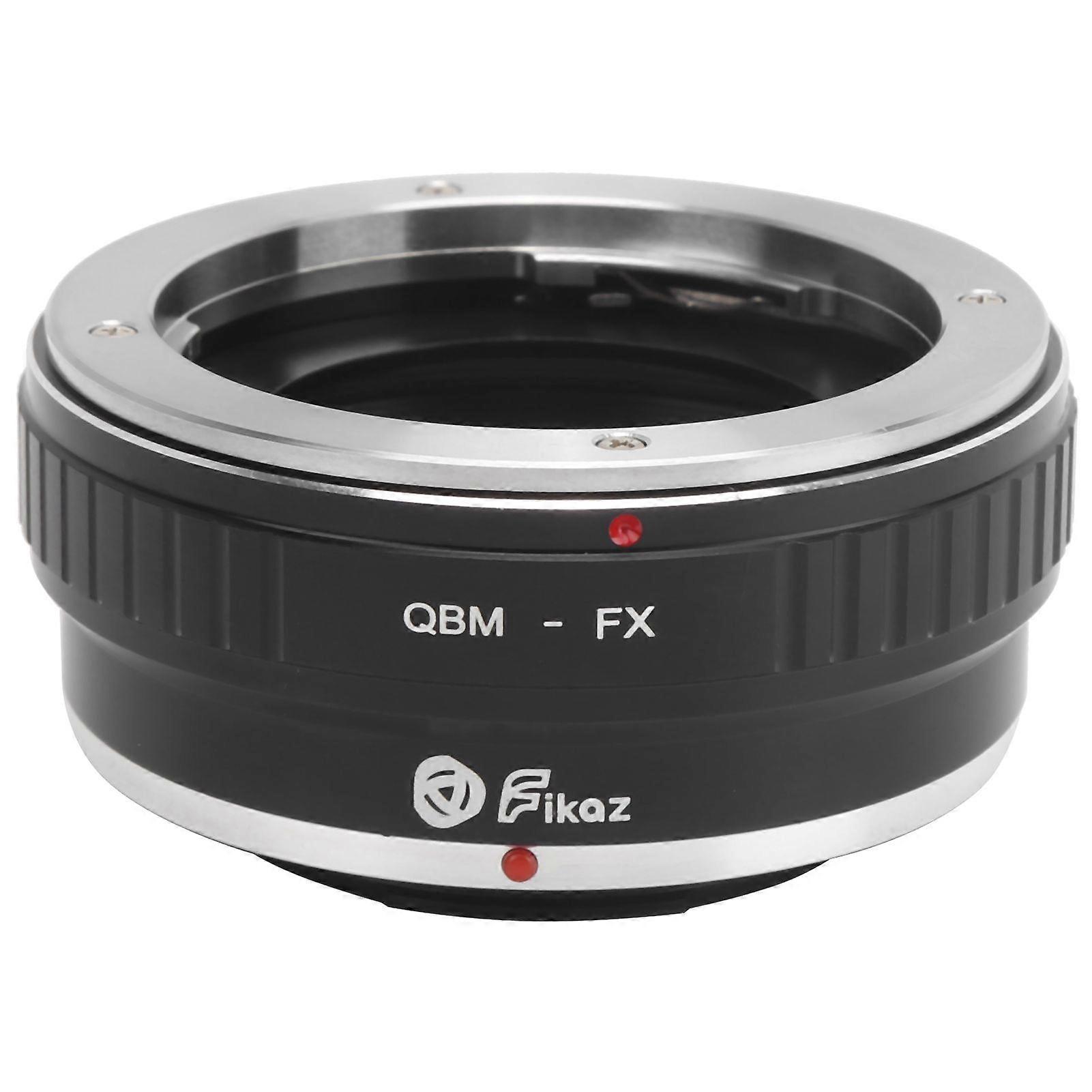 Fikaz for QBMFX Lens Adapter Ring for Rollei QBM Mount Fit for Fuji FX Mount Camera
