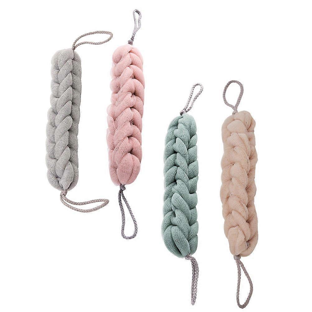 Body Mud Scrubbing Bathing Towel Long Strip for Shower Use 12Pcs