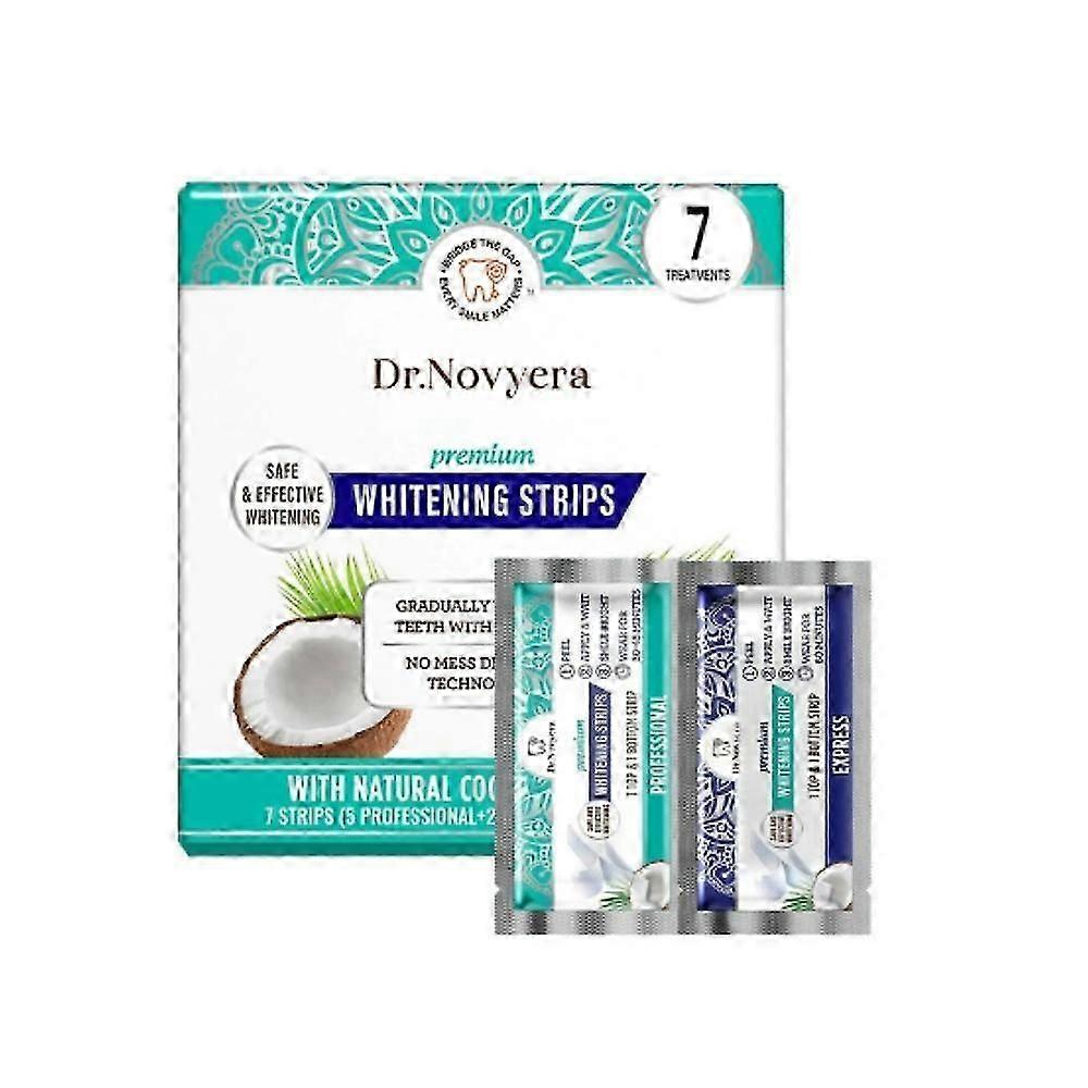 1-3Boxes Teeth Whitening Strips - 7-Day Treatment with Non-Slip, Dry Strip Technology