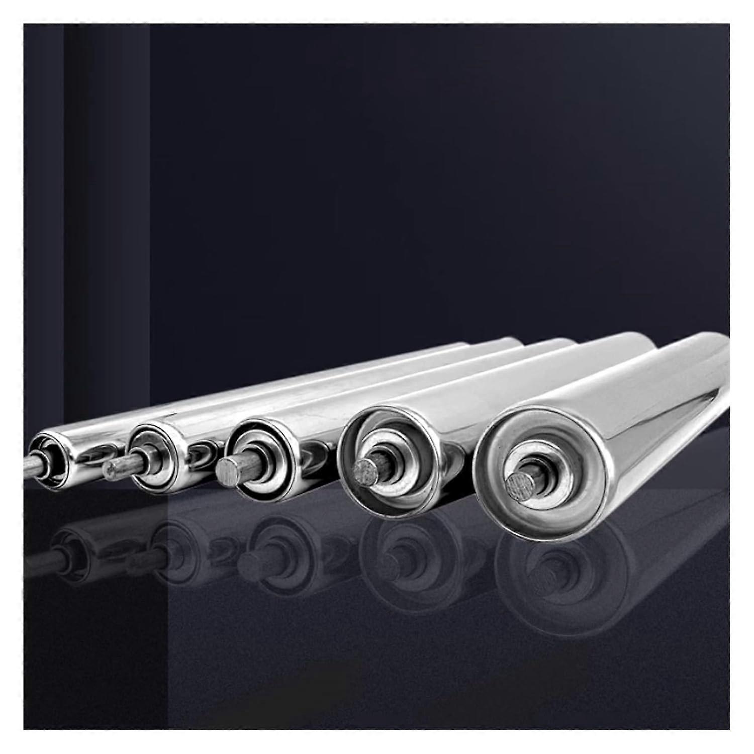 HeavyDuty Stainless Steel Conveyor Rollers 5 Pack, 4 to 40 in Adjustable Gravity Roller Axles, Material Handling, SpringLoaded Design