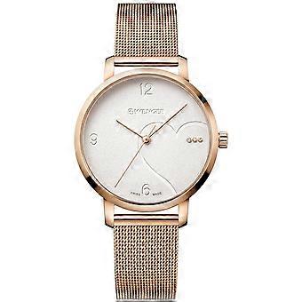 Wenger Roségold Edelstahl Metropolitan Donnissima 01.1731.112 Damenuhr