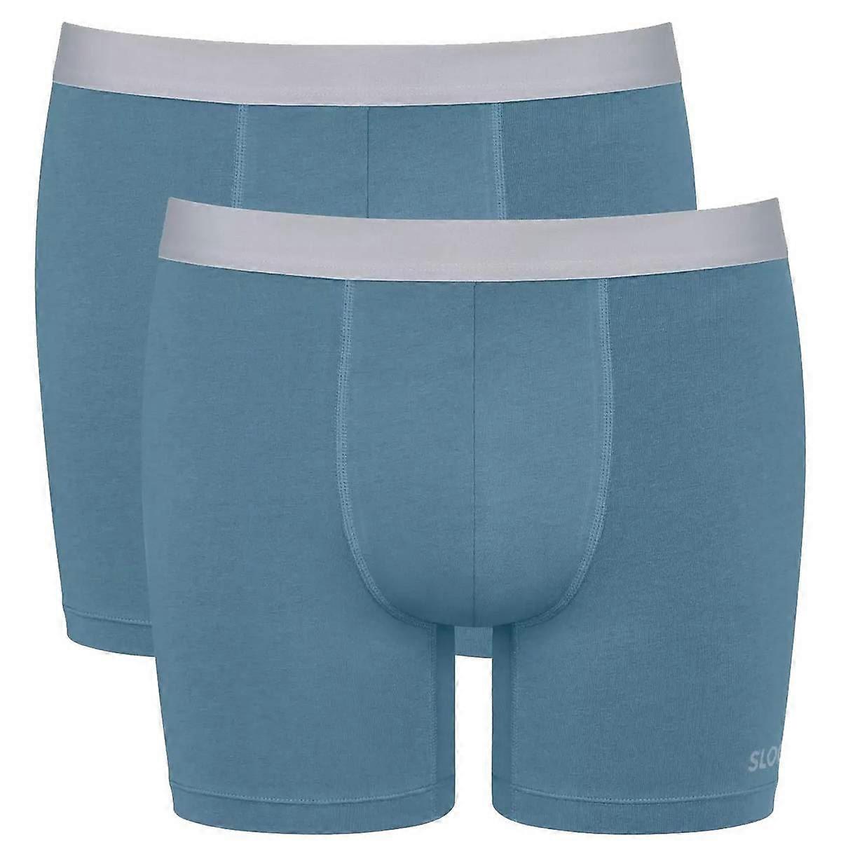 Sloggi GO ABC 2.0 2 Pack Boxer Short - Provincial Blue