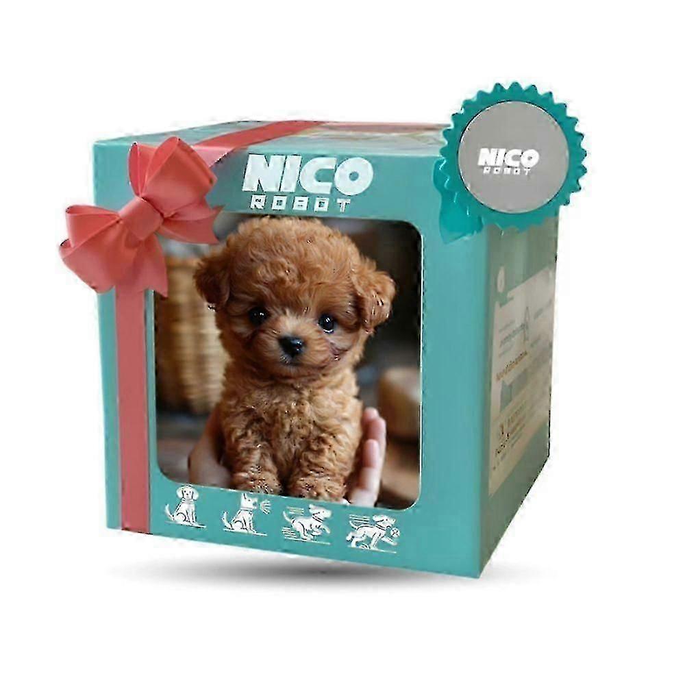 2025 New Robot Dog for Adults, AI Robotic Dog, Nicoo - My Realistic Robot Puppy That Acts Like a Real Puppy - Walking, Barking, Tail Wagging