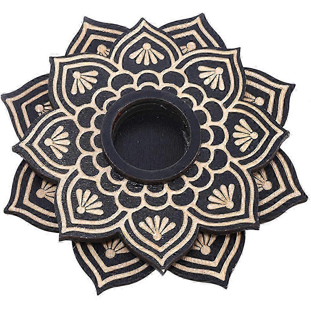 Wooden Crystal Ball Stand Decorative Display Holder