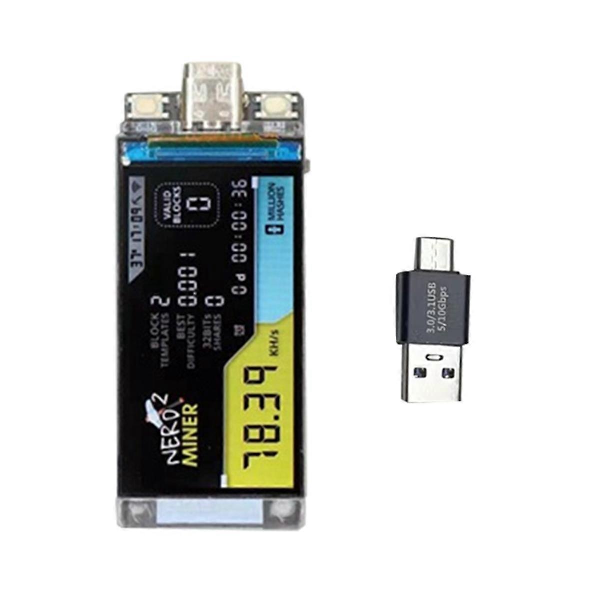 Máquina Bitcoin Solo Nerd Miner V2 78KH/S Bitcoin Solo Miner