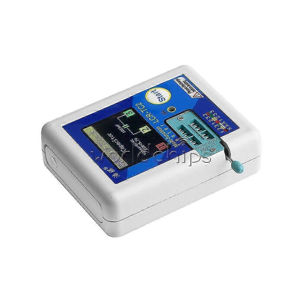 Upgraded LCR-TC2 Transistor Tester TFT Diode Triode Capacitance Meter ESR + Kit