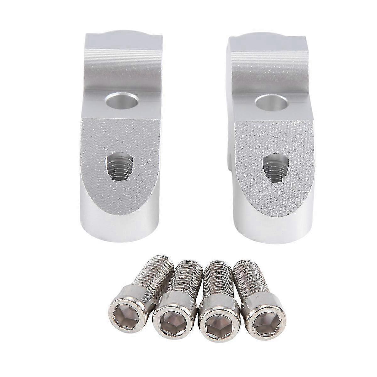 Handlebar Riser Drag Clamp Adapter for CB750 Hornet 2023-Silver