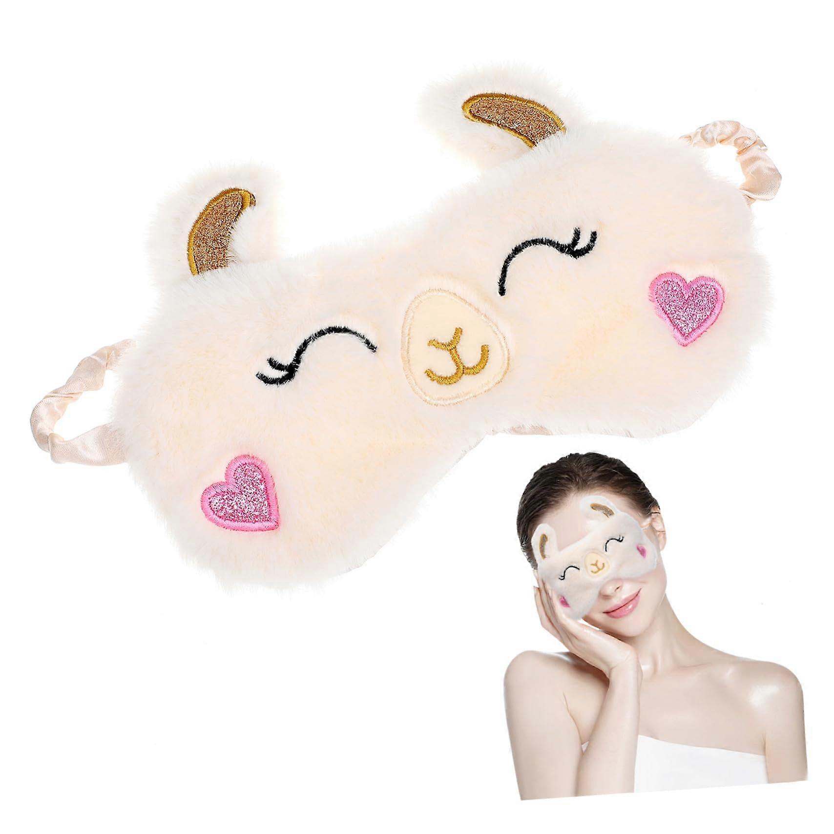 Design Sleeping Eye Mask Blackout Lightproof Breathable Soft Fabric For Women Travel And Meditation One Size