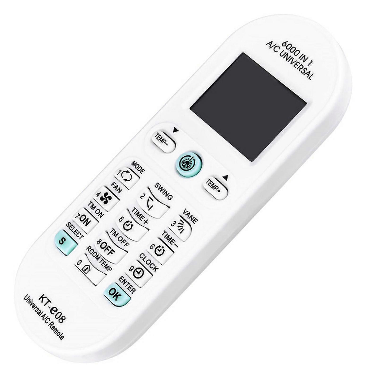 Universal LCD Screen Air Conditioner Remote Control for Air Conditioner Directly Functionality Replacement Accessories Multicolor