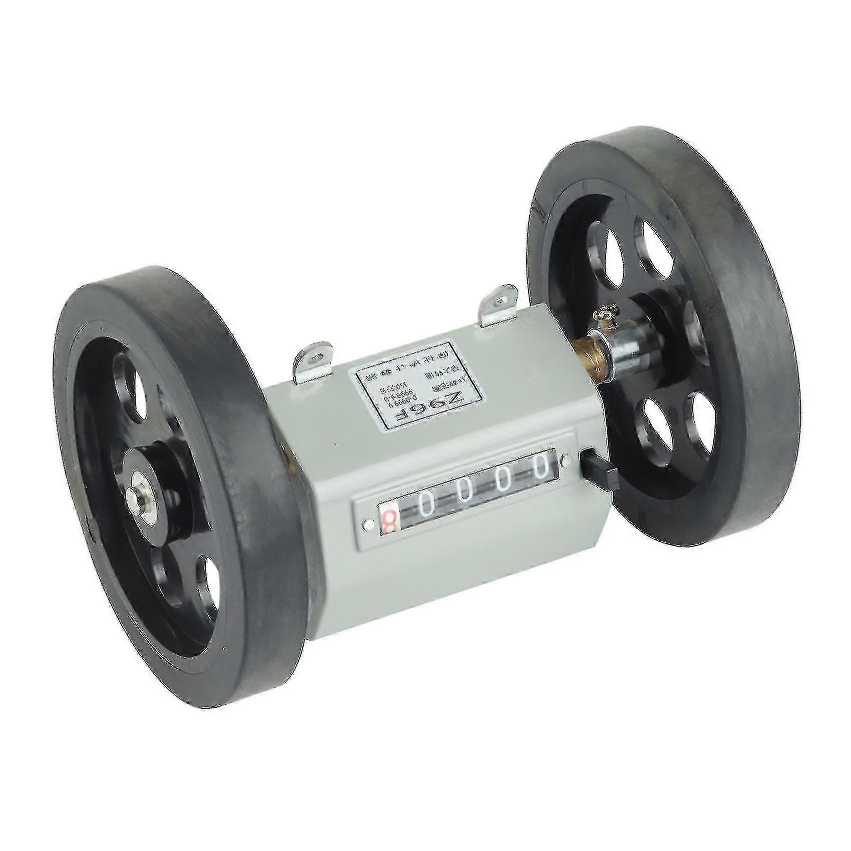 Mechanical Length Meter with Double Rolling Wheel Counter, 1-99999 Distance Measurement