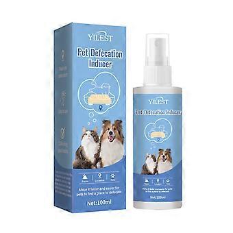 Y-brand 100ml Chicken Flavor Pet Defecation Induction Spray for Cats and Dogs, 100ml