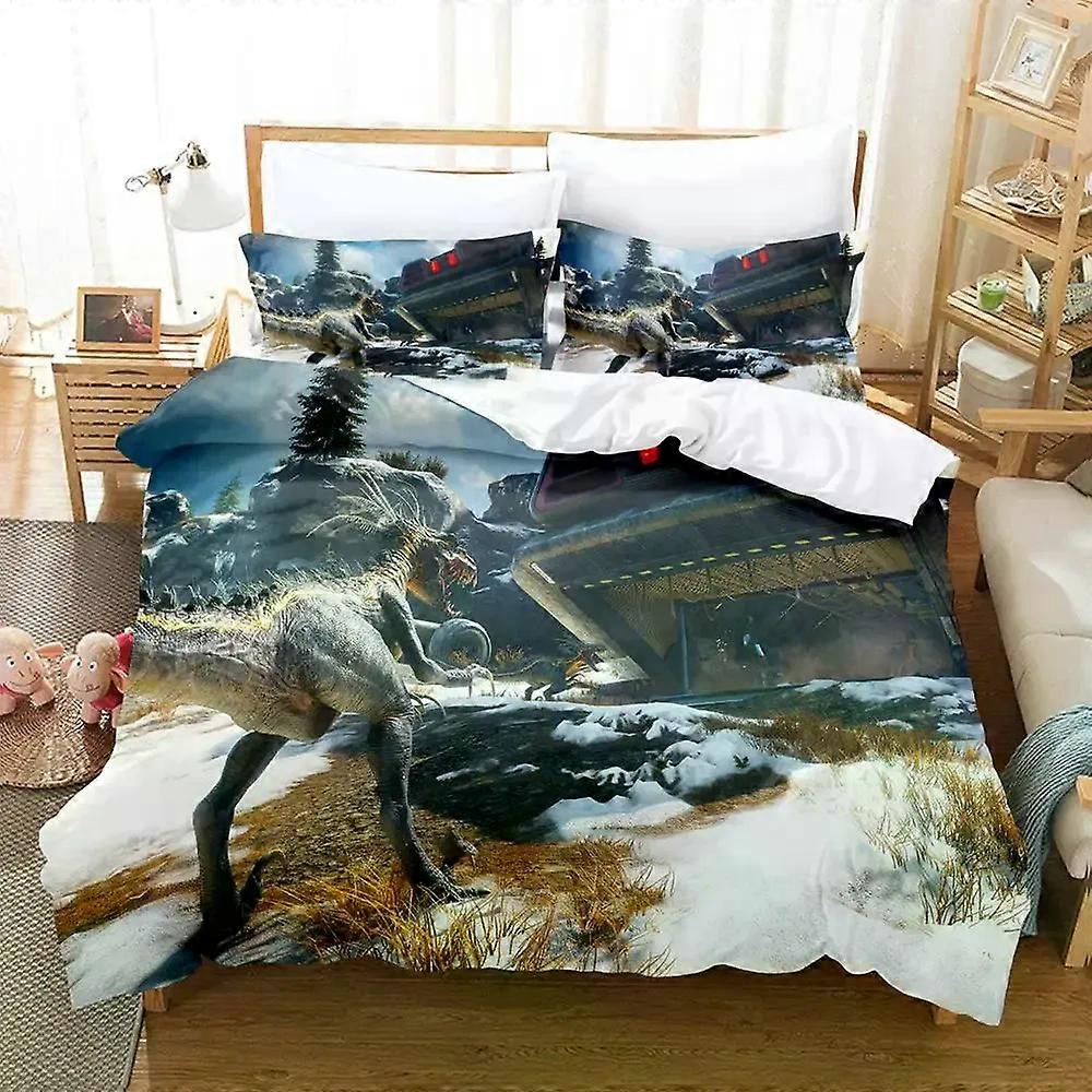 Style179 Game Second Extinction Bedding Set With Duvet Cover And Pillowcase For King And Queen Size Beds For Boys And Adults