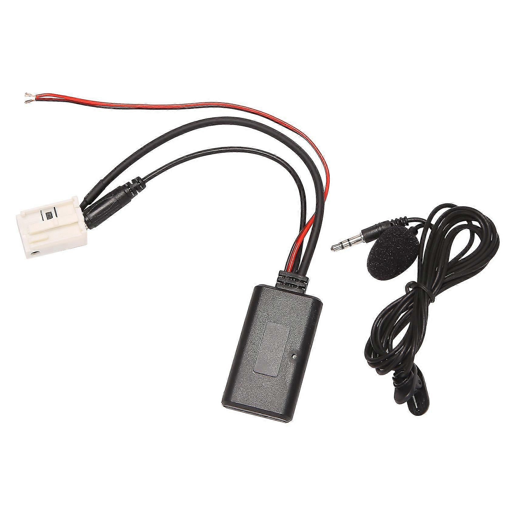 Car Bluetooth Audio Cable 12-pin Stereo Music Interface Adapter Compatible For E60 E61 E62 E63 E64 A