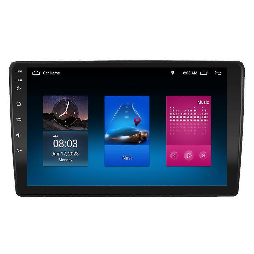 RoverOne Car Stereo Radio Bluetooth CarPlay Android Auto GPS Sat Nav Touch Screen for A4 II 2 B6 III 3 B7 2000 - 2009 S4 2002 - 2008 RS4 2005 - 2009