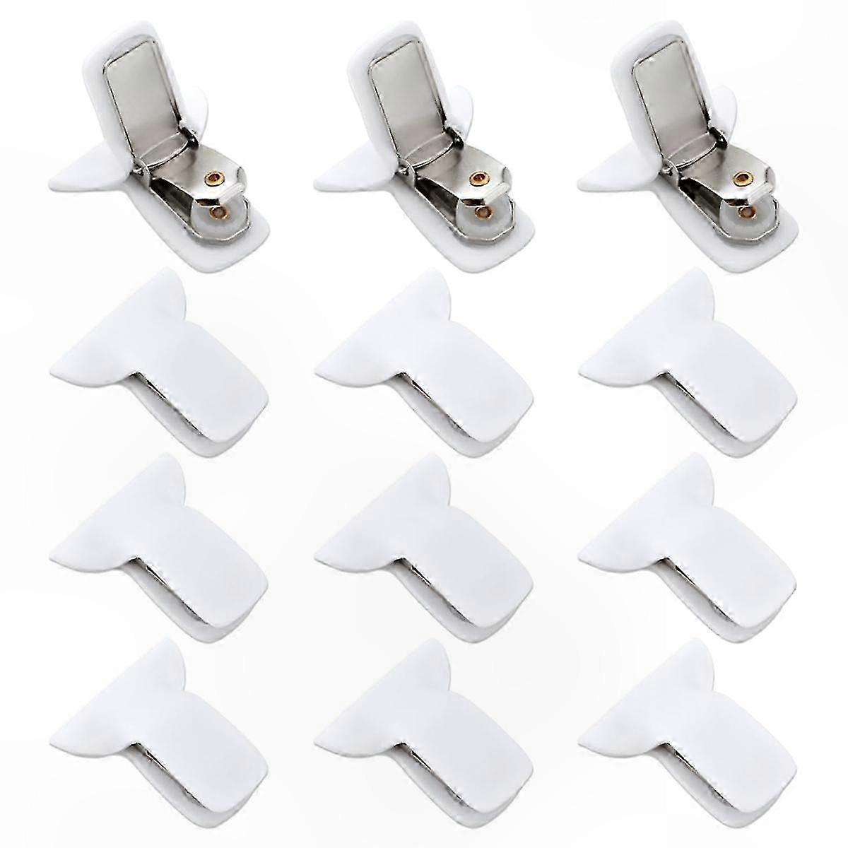 12-Pack Duvet Clips, Strong Comforter Fasteners with Foam Padding for Blankets and Quilts