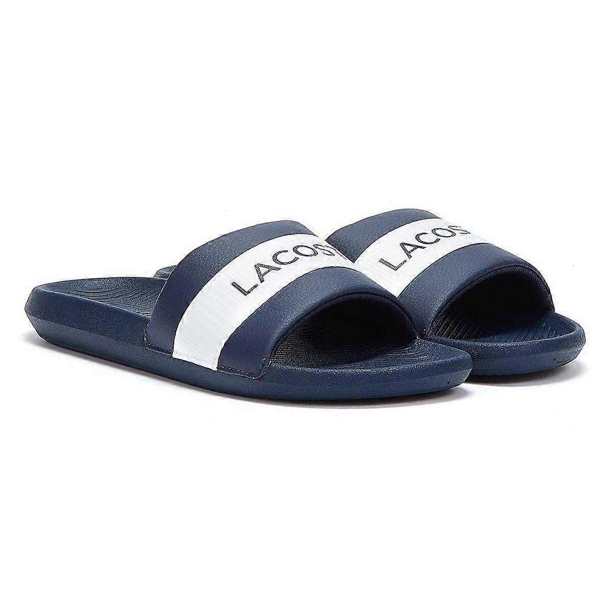 Lacoste Croc Slide Mens Navy Blue Sandal