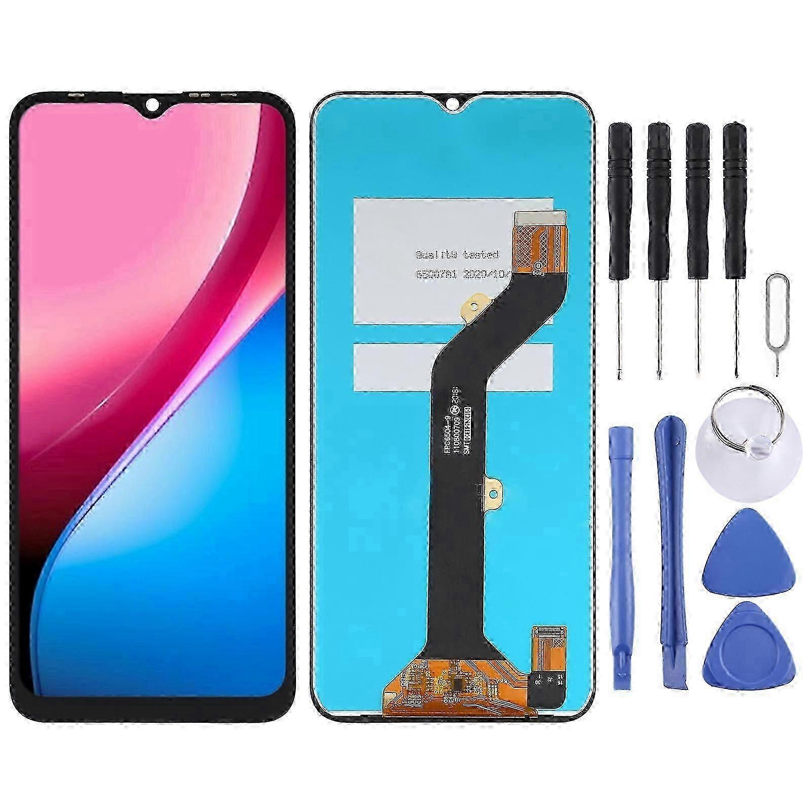 LCD Screen and Digitizer Full Assembly for Infinix Hot 10i X659B, PR652B, X658E