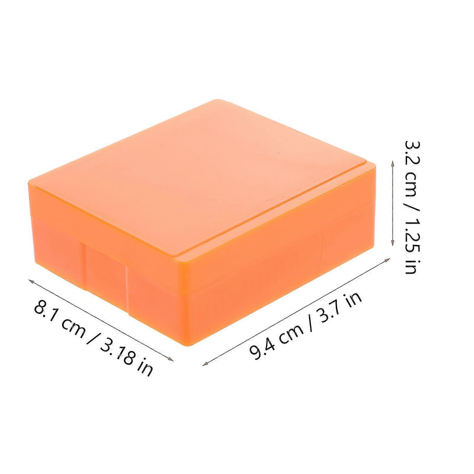 Microscope Glass Holder Slide Box Microscope Slide Box Laboratory Supply Random Color