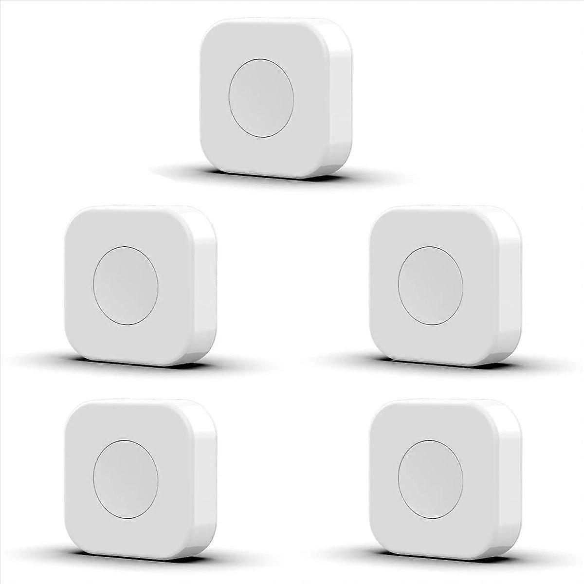 5X Tuya Zigbee Button Smart Scene Switch Intelligent Linkage Wireless Switch Automation Work with Sm