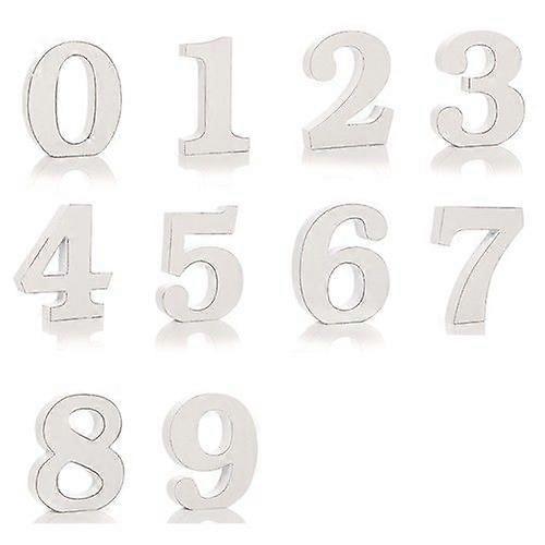 Shabby Chic Numbers - 1 Though 0 (10) X 1
