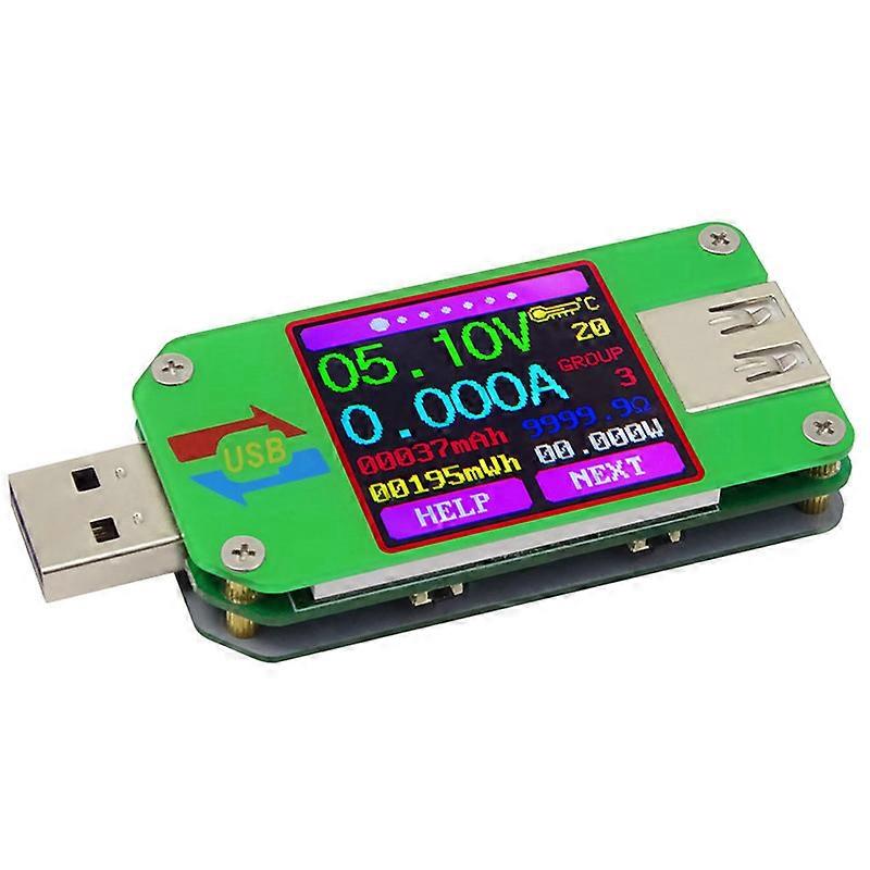 UM Series USB Color Display Tester Micro Voltage Meter Current Detector Voltmeter Battery Charge Measurement